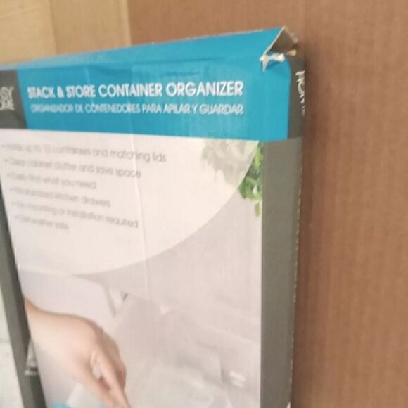 2x Easy Home Stack & Store Container And Lid Organizer for Kitchen  EXPANDABLE - Picture 3 of 6